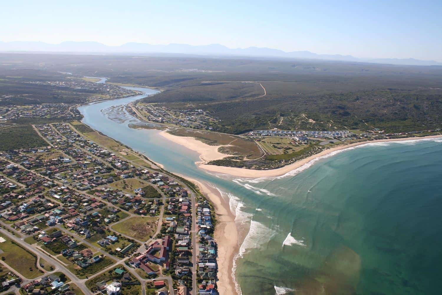 Stilbaai Beach and River